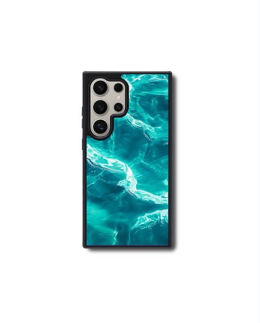 Aqua Waves Phone Case
