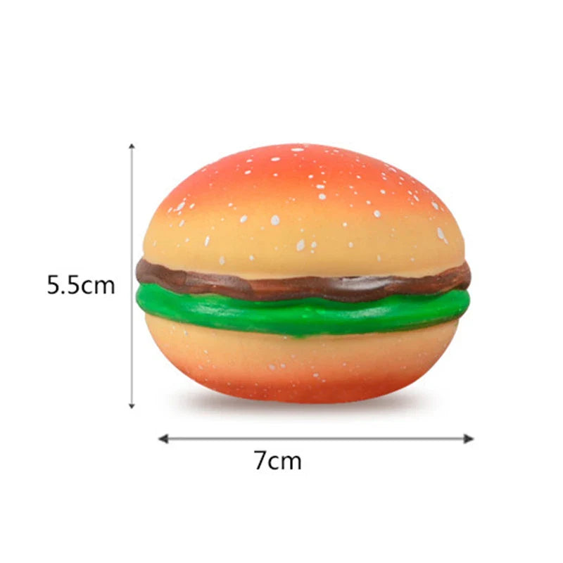 Squishy Stress Relief Hamburger Toy